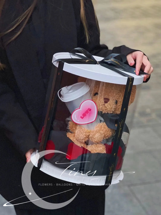 Loving Bear Mystery Gift Box 恋爱熊冰封玫瑰