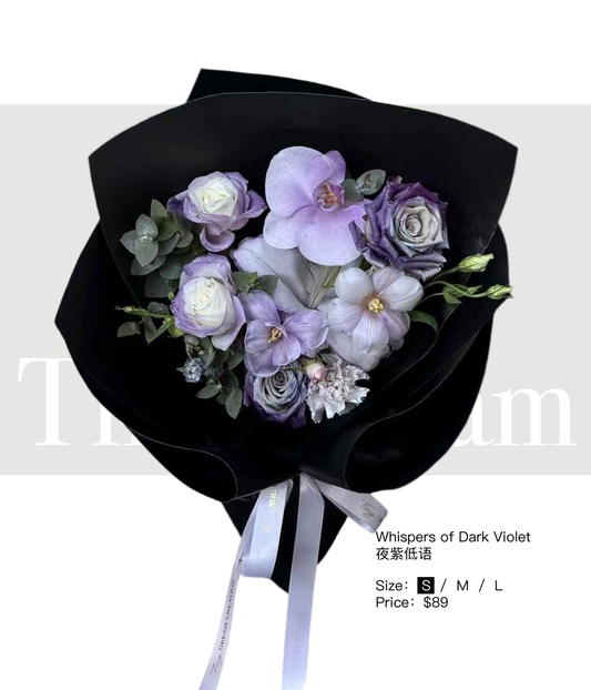Whispers of Dark Violet Bouquet 夜紫低语