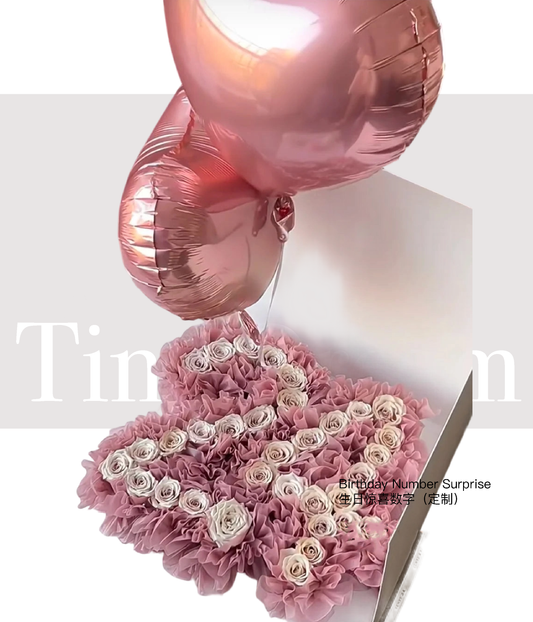 Birthday Number Surprise 生日惊喜数字（定制）