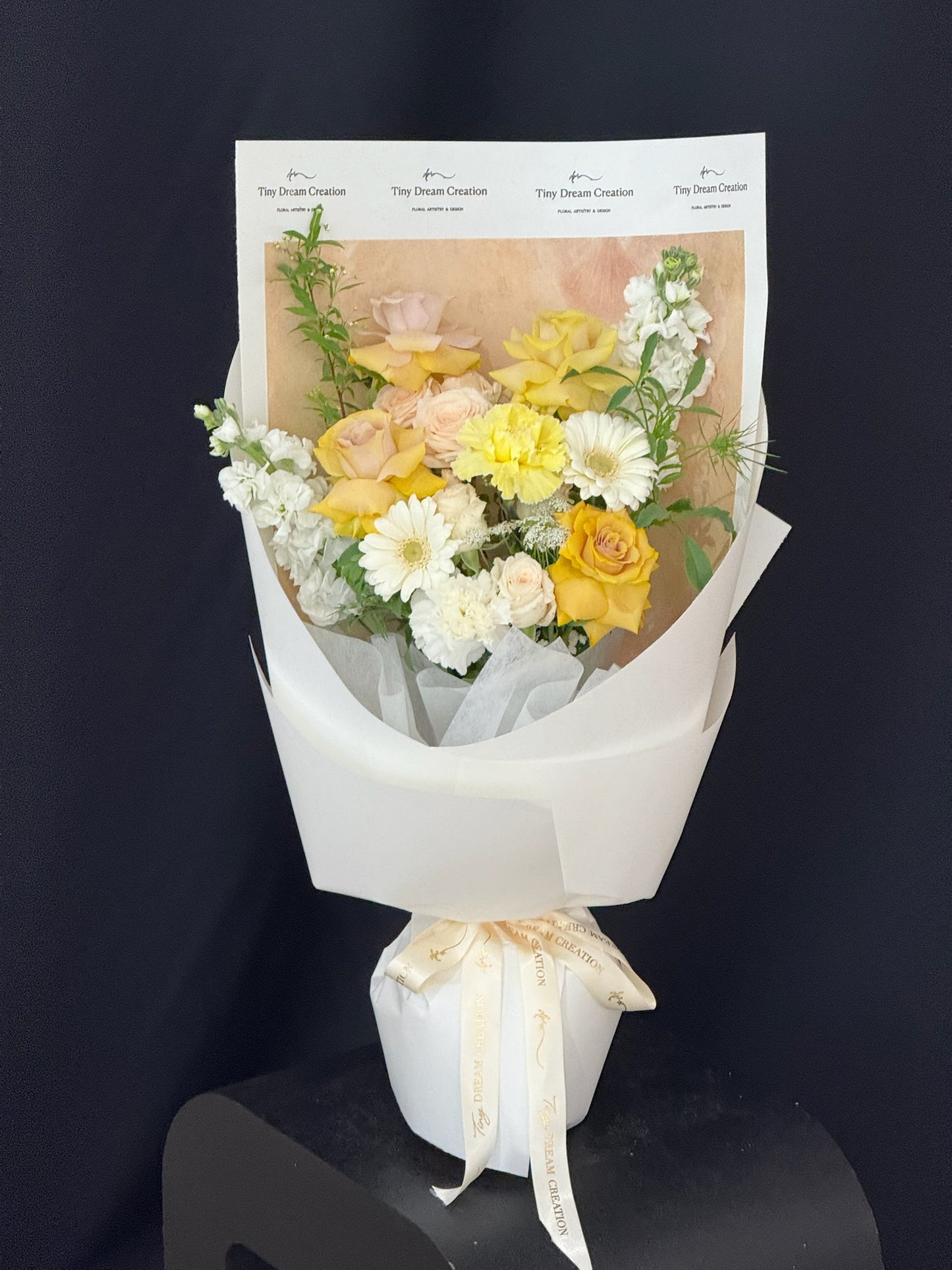 Monet Spring Dyed Bouquet Series 莫奈春日染色花束系列