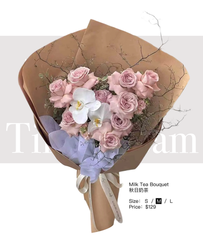 Milk Tea Bouquet 秋日奶茶