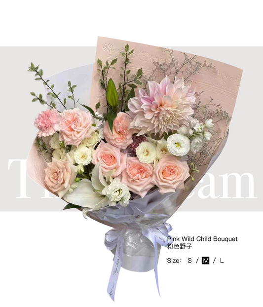 Pink Wild Child Bouquet 粉色野子